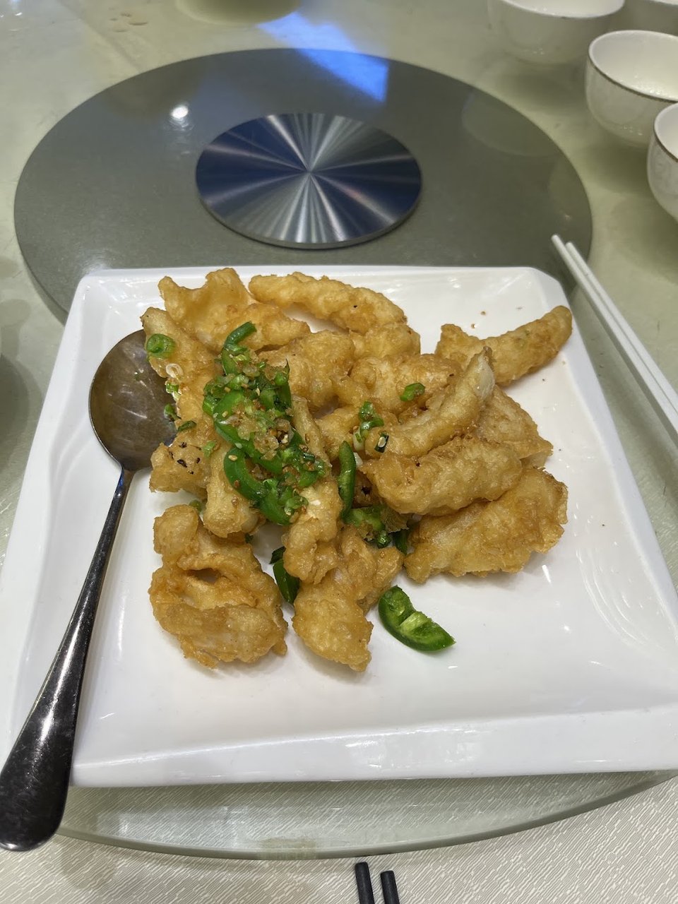 Sliced Cod Fish in Jade Sauce